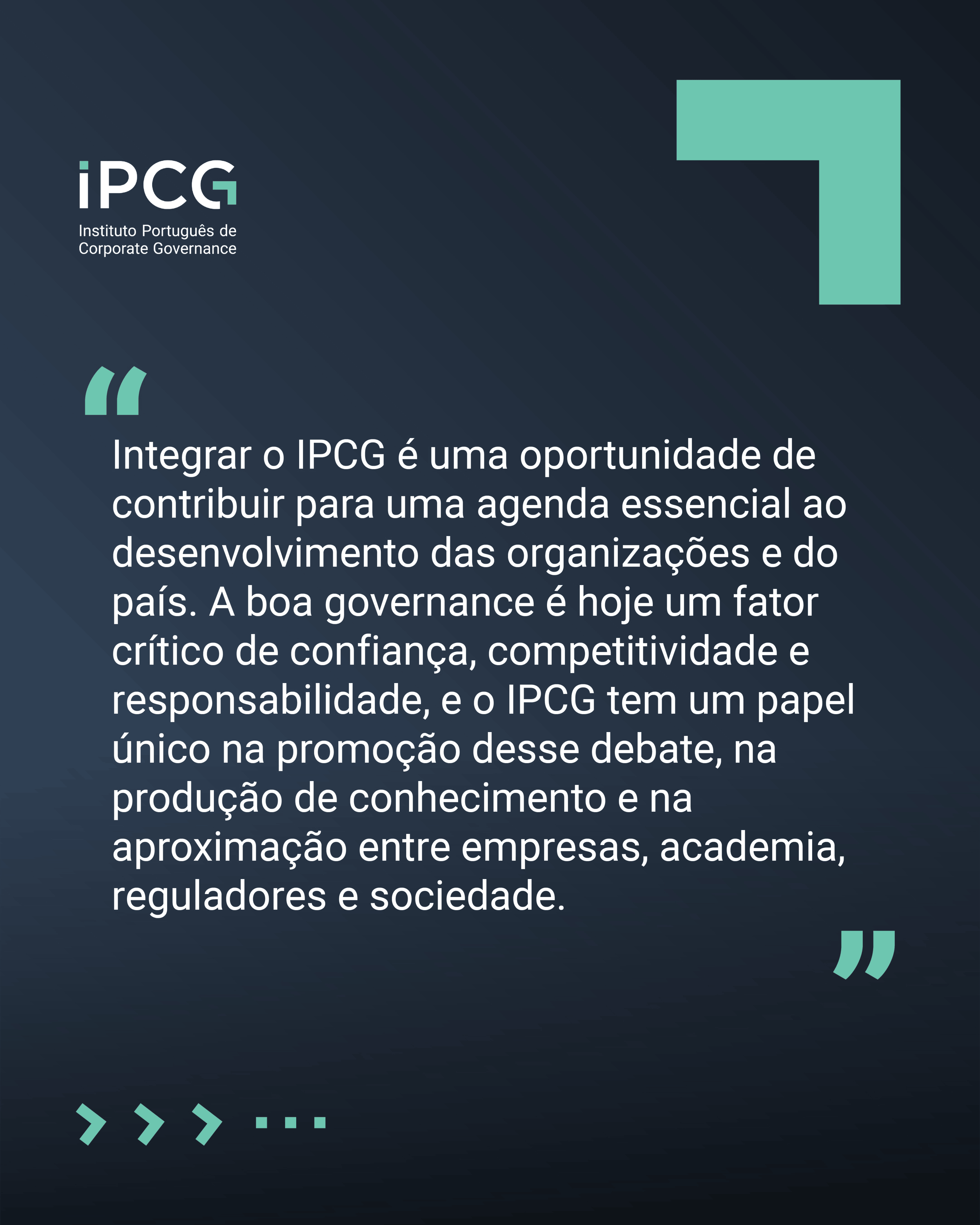 IPCG - Instituto Portugu&ecirc;s de Corporate Governance